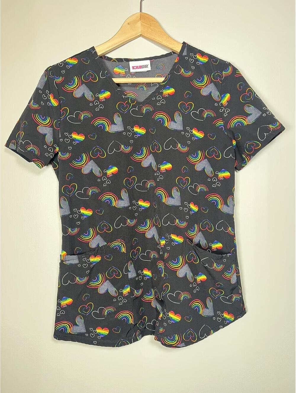 Scrubstar Scrub Top Women's Size XS